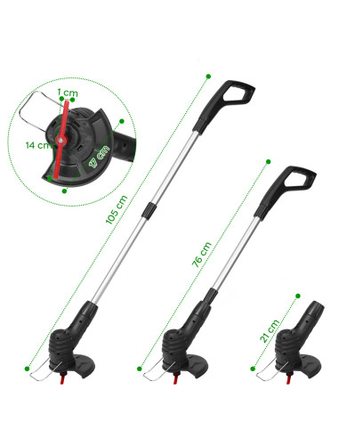 Desbrozadora inalámbrica Strimmer Trimmer...