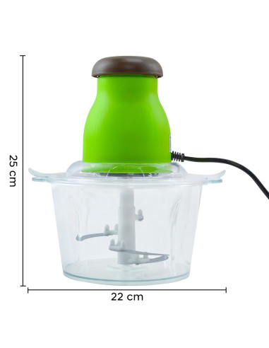 Picadora y Procesador Multifunción de 300W Bol...