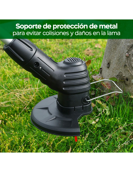 Cepillo Giratorio Eléctrico Inalámbrico Batería 26V Limpieza Azulejo 4 Cabezales