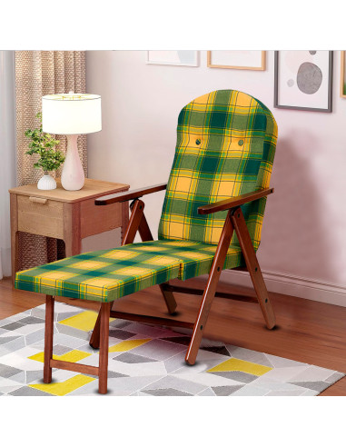 Sillón de haya reclinable ArtLegno Amalfi con...