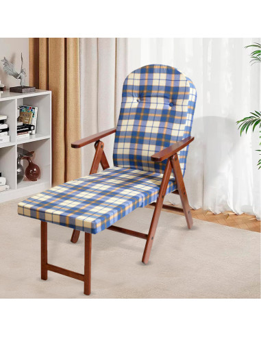 Sillón de haya reclinable ArtLegno Amalfi con...