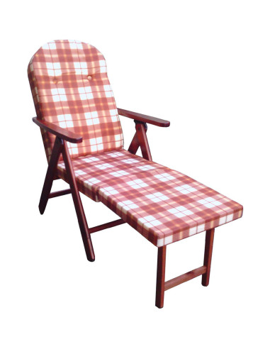 Sillón de haya reclinable ArtLegno Amalfi con...