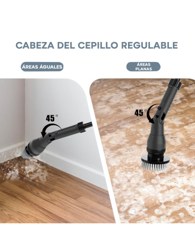 Cepillo Giratorio Eléctrico Inalámbrico Batería...