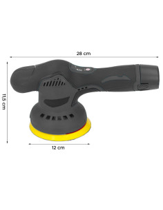 Pulidora Eléctrica con Batería 24V para coches y Pisos 8... 2