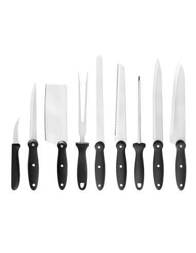 Set 9 Cuchillos de Cocina con Estuche...