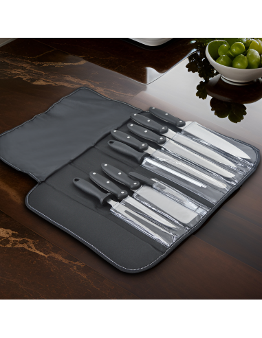 Set 9 Cuchillos de Cocina con Estuche...