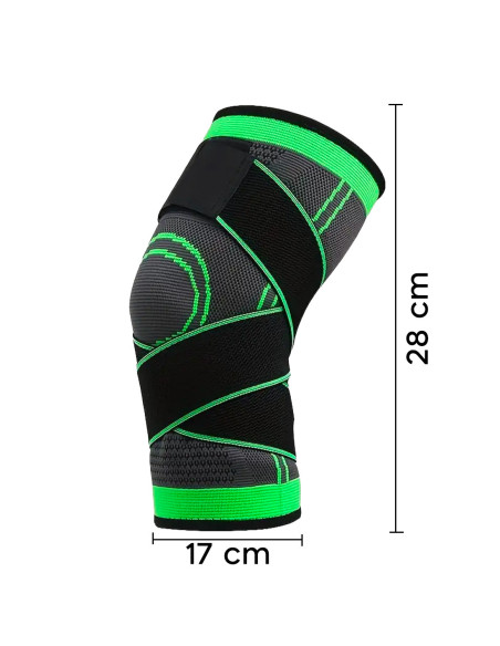 Rodillera Deportiva Soporte de Rodilla Banda Elástica de Compresión