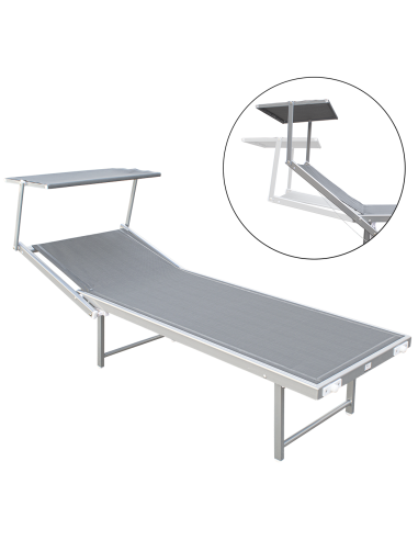 Pack 2 Tumbonas Playa LUXURIOUS Parasol de...