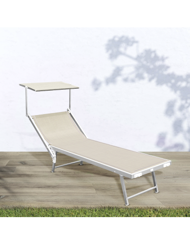 Pack 2 Tumbonas Playa LUXURIOUS Parasol de...