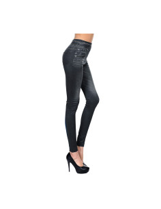 Leggings elásticos GIADA Jeggings con interior de felpa... 2