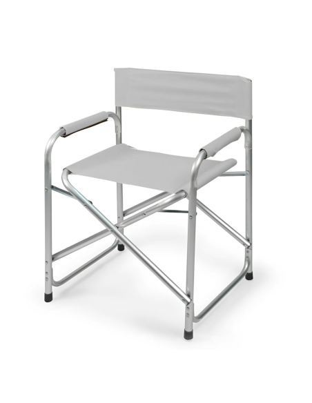 Silla de tela y aluminio ONSHORE plegable Textilene 55x57x82cm