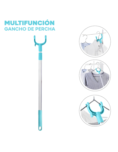 Plumero telescópico extensible con paño de...