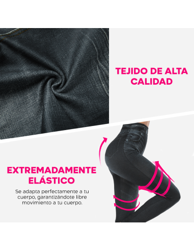 Leggings elásticos GIADA Jeggings con interior...