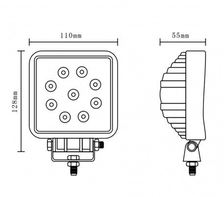 Foco 5 LED de luz estroboscópica PARTY FUN LIGHT para la discoteca y eventos