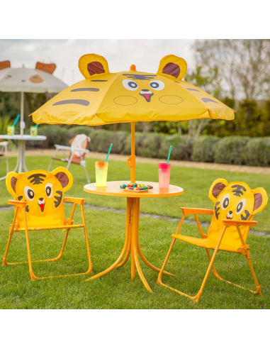 Set de Jardín para Niños 4pz Mesa Sillas y...