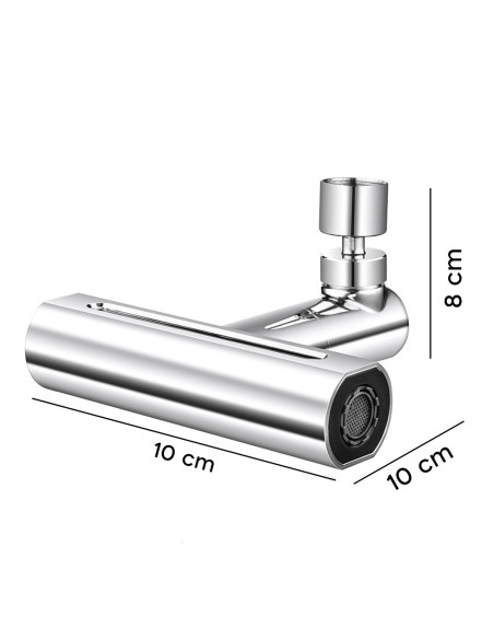 Grifo de cocina extensión de fregadero o baño multifunción con rotación de 360°