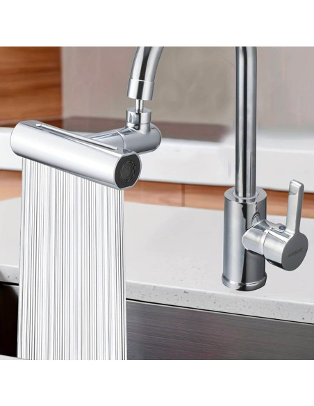 Grifo de cocina extensión de fregadero o baño multifunción con rotación de 360°