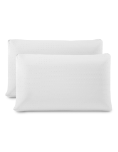 2 piezas almohadas ortopédicas de espuma viscoelástica para cama grosor de 15cm