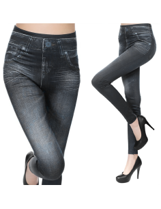 Conjunto de 3 Leggings para mujer efecto Jeans y... 2
