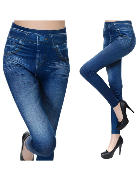Conjunto de 3 Leggings para mujer efecto Jeans y moldeantes GIADA