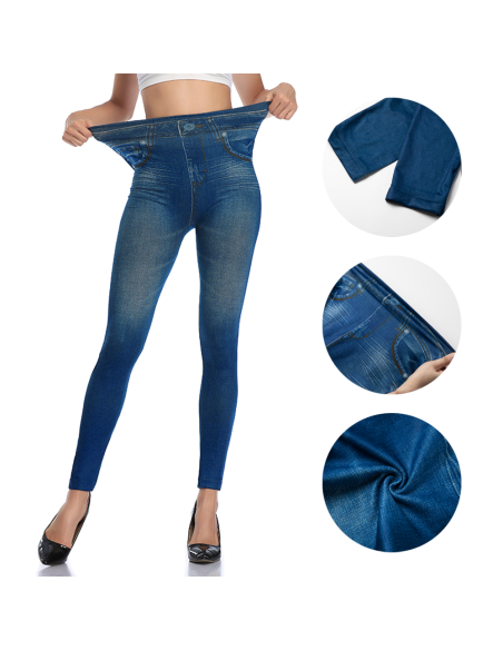 Conjunto de 3 Leggings para mujer efecto Jeans y moldeantes GIADA