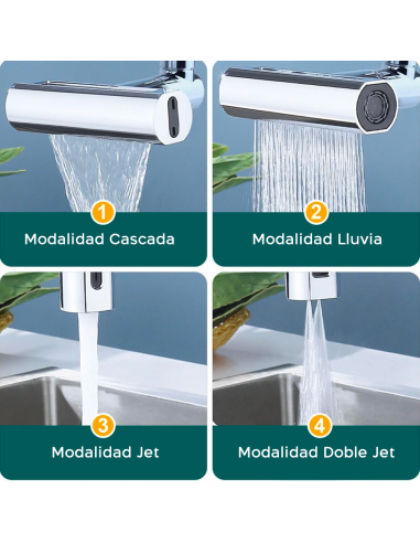 Grifo de cocina extensión de fregadero o baño...