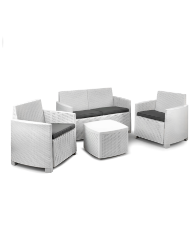 Set jardín Salón COMO Sofá Sillones Mesa...