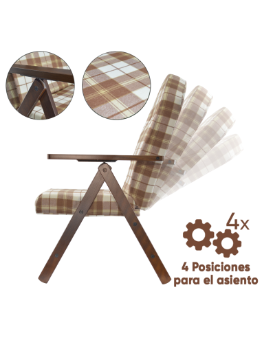 Sillón de Madera MASLEGNO AMALFI Sillón...