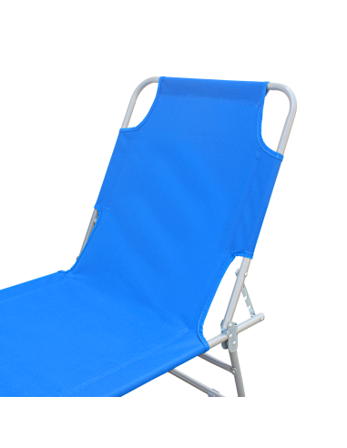 Set 2 Tumbonas plegables 2309 respaldo...