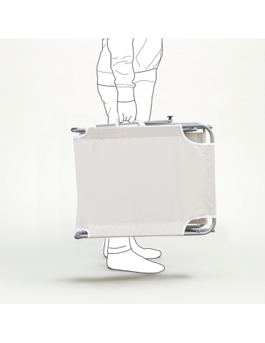 Set 2 Tumbonas plegables 2309 respaldo...