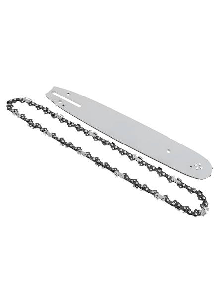 Kit Cadena Barra 12 Pulgadas Repuesto para Motosierra a Batería 300mm Sin Cables