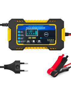 Cargador Batería para Coche y Moto Carga Inteligente 12V... 2