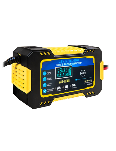 Cargador Batería para Coche y Moto Carga...