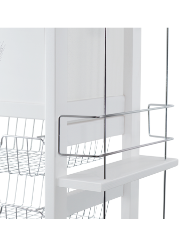 Carrito Panero 3 Cajones Portabotellas con...