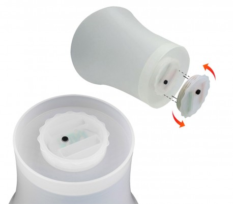 Cubitera LED con cambio de color automático - Accesorio ideal para fiestas y eventos