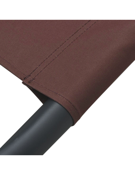 Tumbona Doble para Exteriores PARADISE con Toldo Parasol Cojines 155x173x200