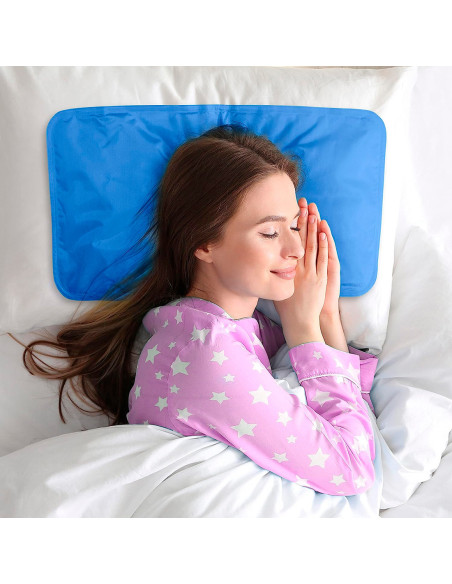 Tapete Refrescante Gel 65x50cm Multiuso Gel Refrigerante Almohada Nocturna