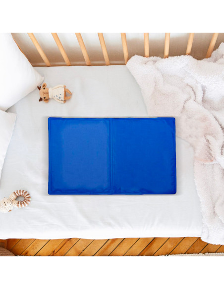 Tapete Refrescante para Niños 65x50cm para Cuna Cochecito con Gel Refrescante