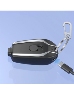 Llavero Powerbank 1500mAh Cargador de emergencia portátil... 2
