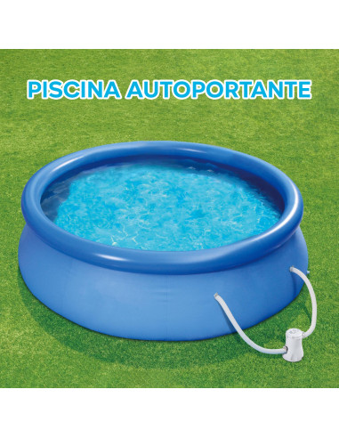 Piscina Autoportante Redonda Anillo Inflable...