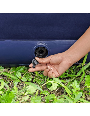 Colchón Inflable Matrimonial para Camping y...