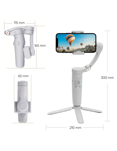 Estabilizador de Smartphone de 3 Ejes con...