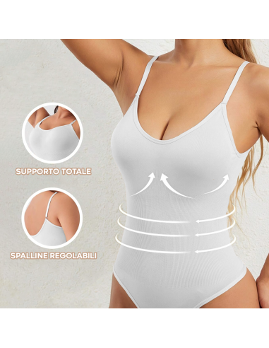 3 Body sin mangas Contouring Mujer con Tirantes...