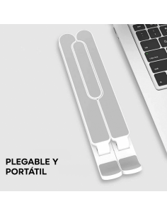 Soporte plegable para PC portátil antideslizante... 2