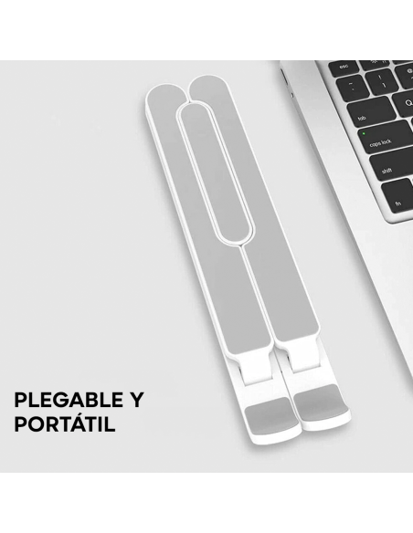 Soporte plegable para PC portátil antideslizante Inclinación de 6 niveles