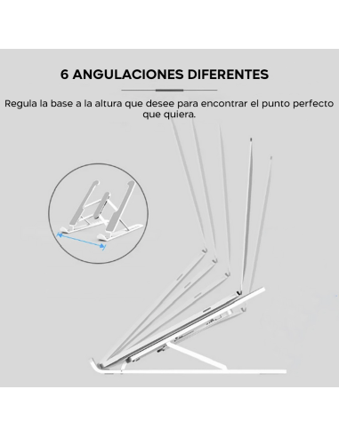 Soporte plegable para PC portátil...