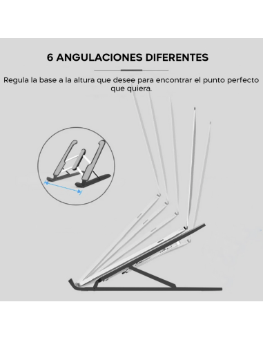Soporte plegable para PC portátil...