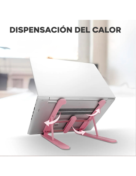 Soporte plegable para PC portátil antideslizante Inclinación de 6 niveles