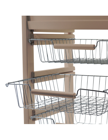 Carro Portapan 3 Cajones Botellero con Ruedas...