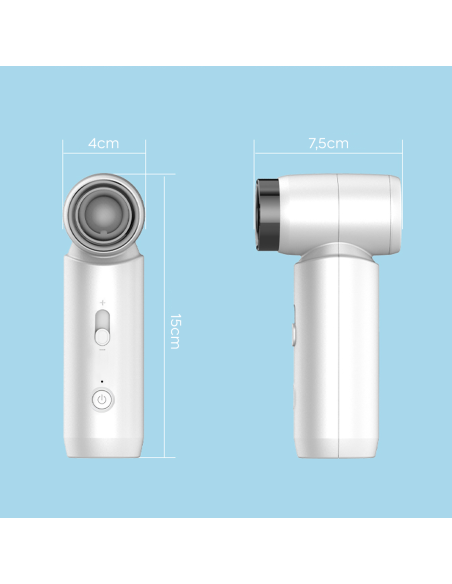Mini Ventilador Multifunción Inalámbrico Recargable con Velocidad Regulable